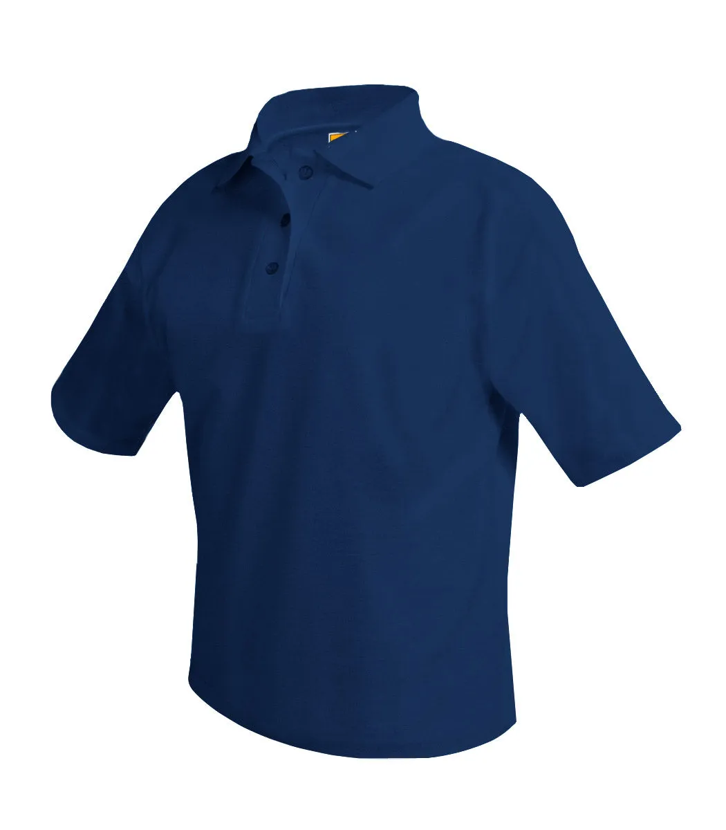 Short Sleeve Navy Polo Shirt -Justice Sotomayor Community School - Emroidered