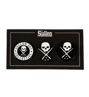 Sullen Logo Pin Set 1