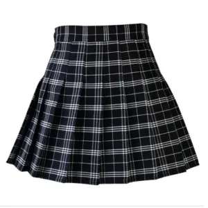 'The Wicked Night'' Plaid Skirt