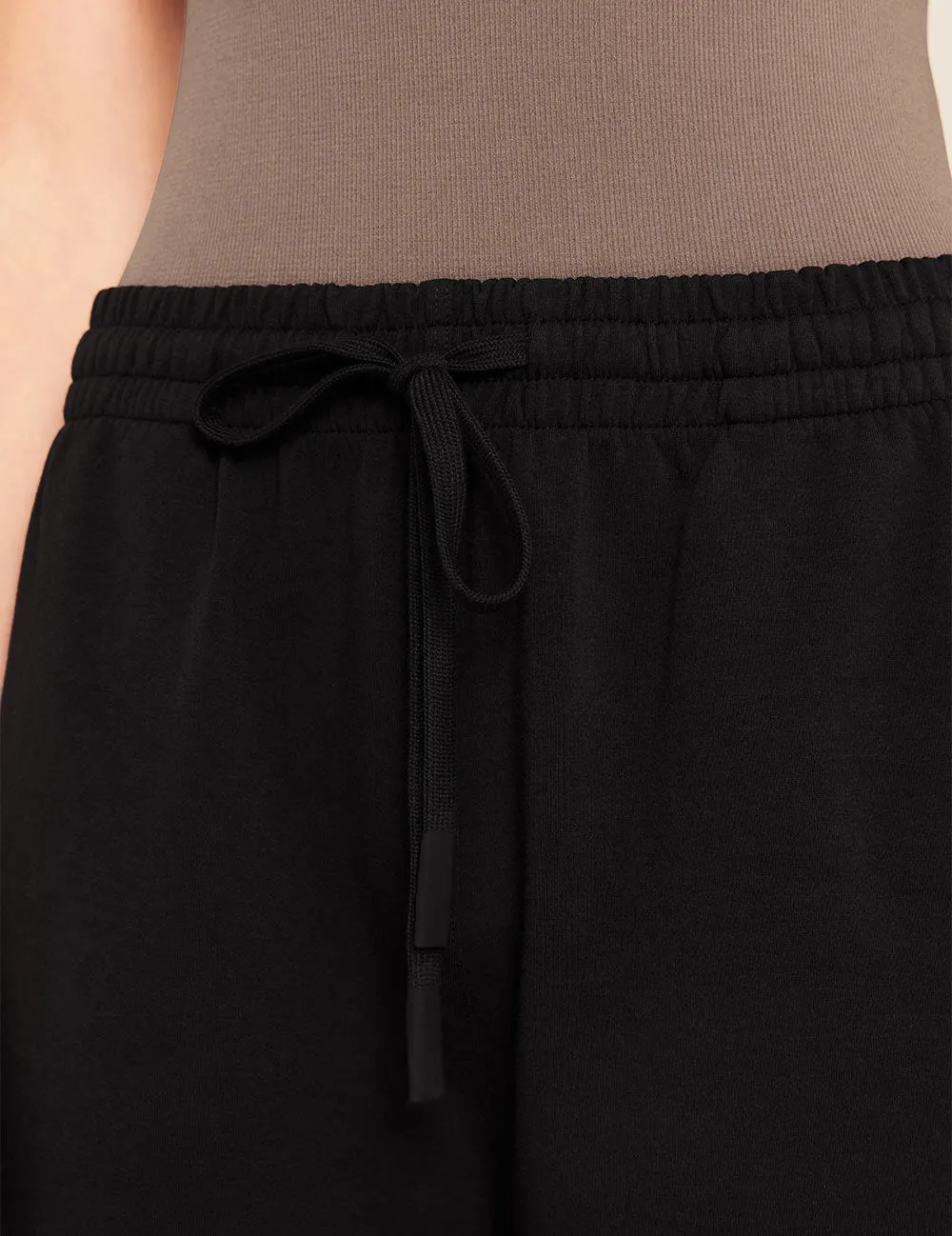 Unisex 6" Sweat Shorts - Black