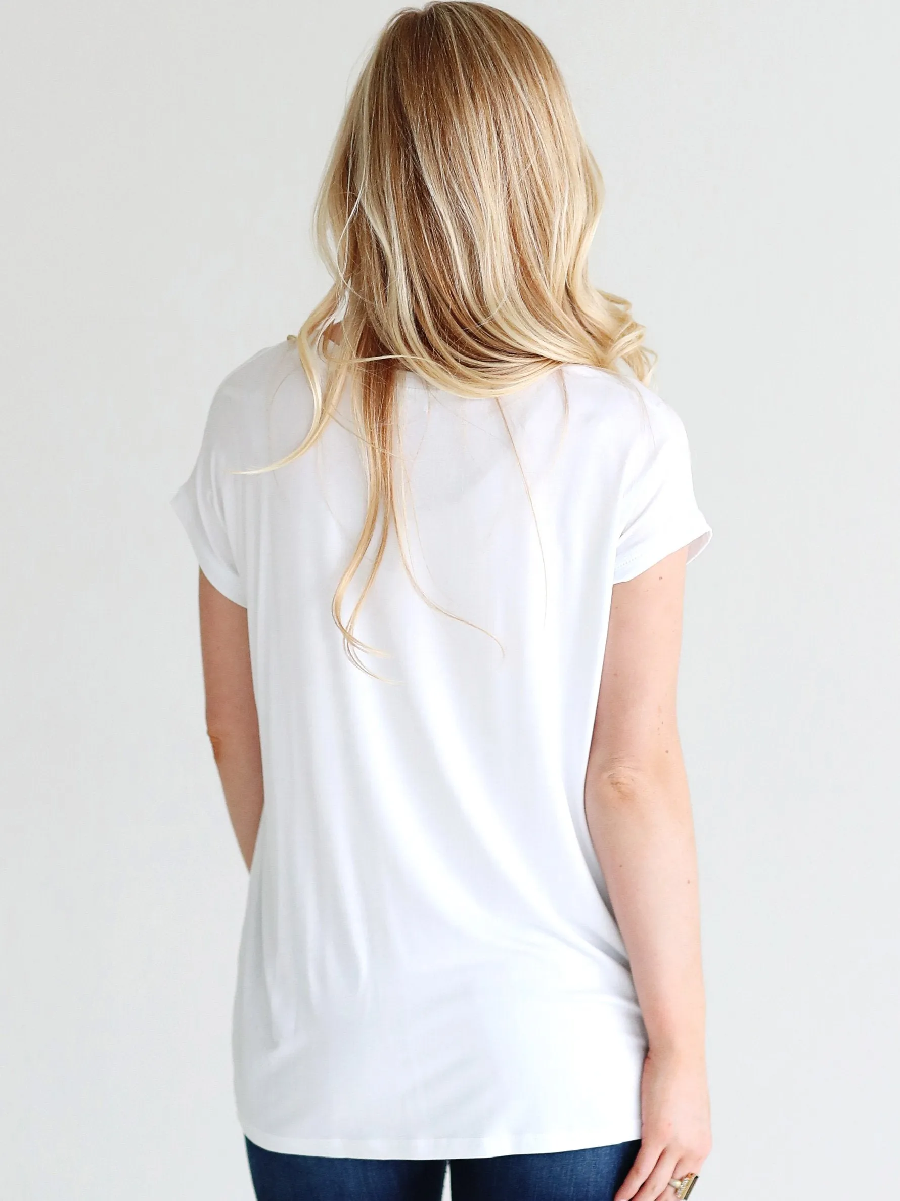 White Cap Sleeve Top