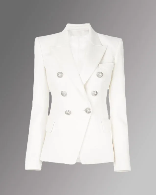 Windsor Blazer Oyster White